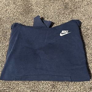 Blue Nike hoodie